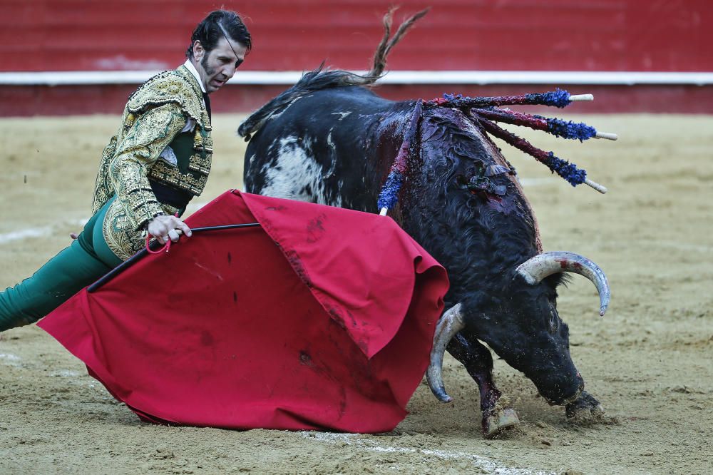 Espectacular cogida de Padilla en Valencia