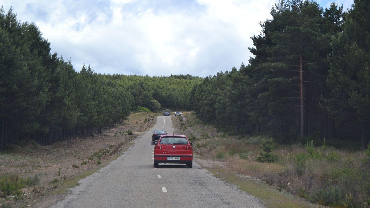 Carretera entre Rihonor y Puebla de Sanabria