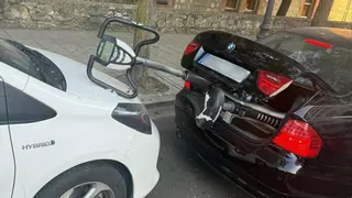 Un zamorano denuncia un golpe a un coche y la falta de aviso del autor: “Hay que ser responsable”