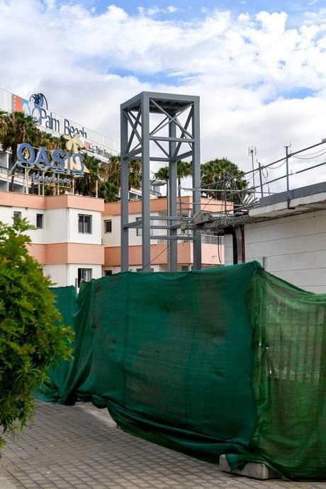 OBRAS ILEGALES CERCA DE LA CHARCA DE MASPALOMAS