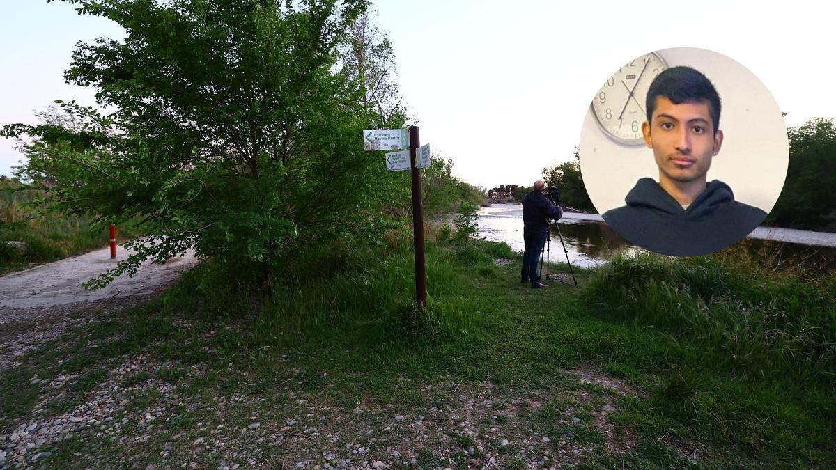 El cadáver hallado en la ribera del Gállego en Zaragoza es el joven desaparecido Ares Tiziano