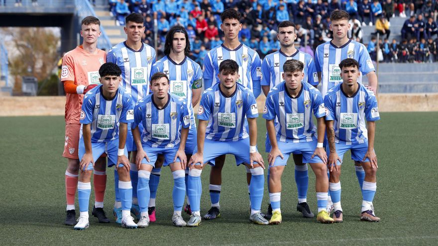 El Málaga CF juvenil, apeado de la Copa por el Real Madrid