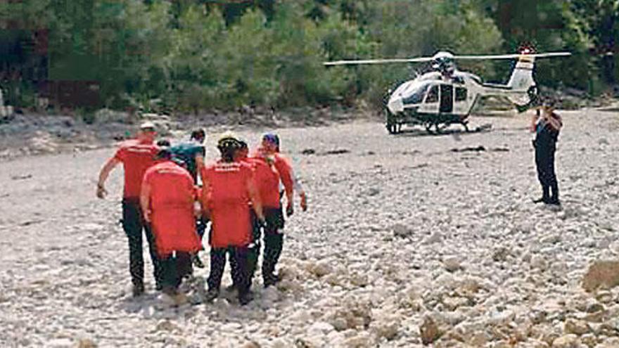 Rettungskräfte bergen deutsche Kletterin