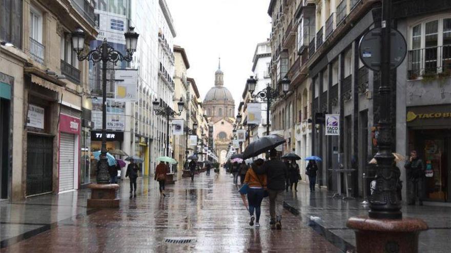 Chubascos por la mañana en Aragón y temperaturas máximas en descenso