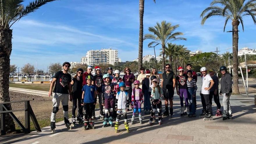 Jornada de patinaje fuera del puerto |  CLUB IBIZA PATINA