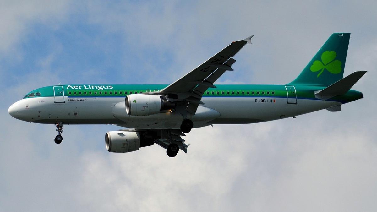 Avión de la aerolínea Aer Lingus.