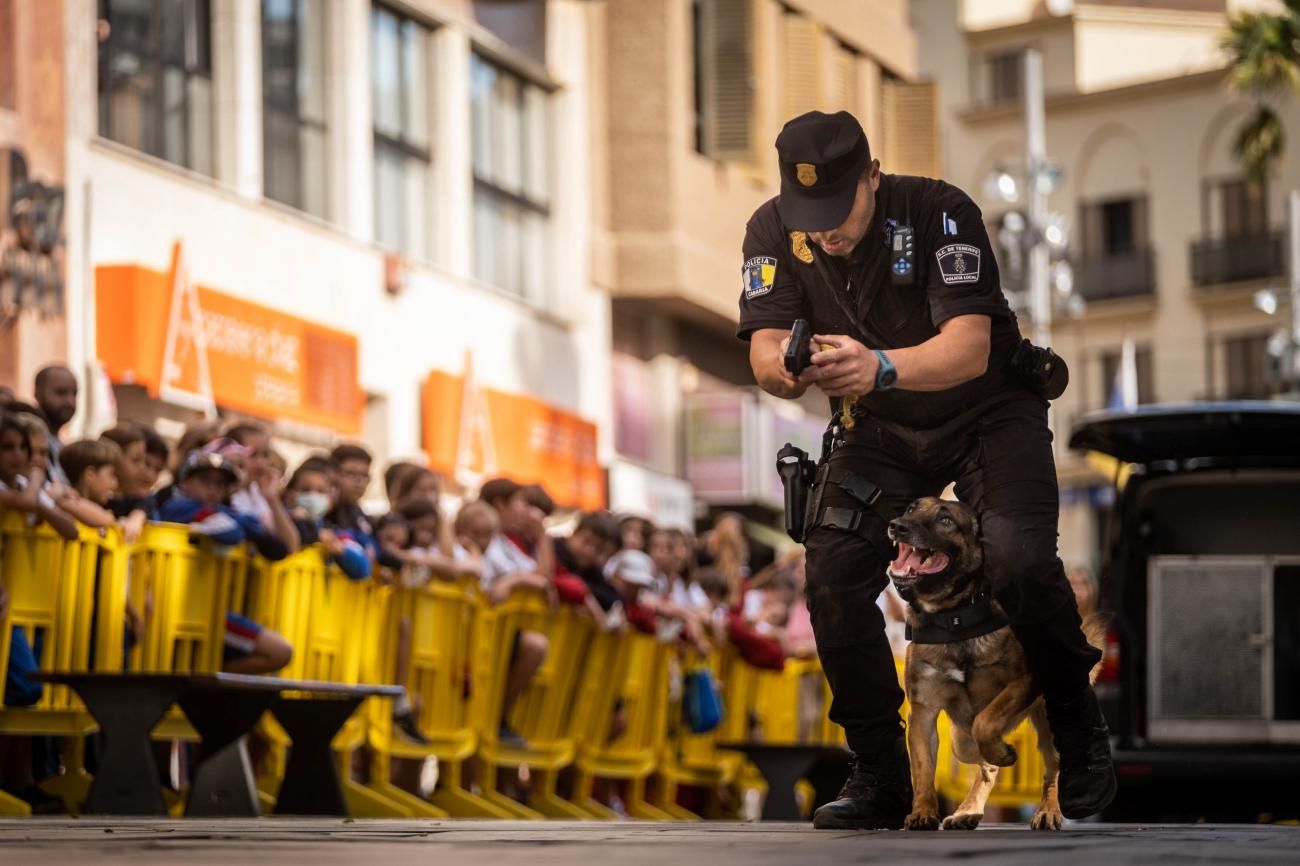 Apertura jornadas 25 aniversario Unidad Canina de la Policía Local