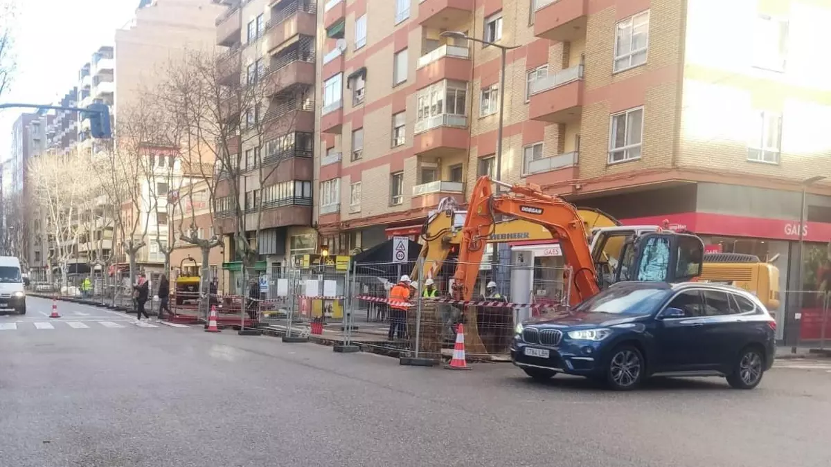 Accidente laboral en el centro de Zamora: hay un herido