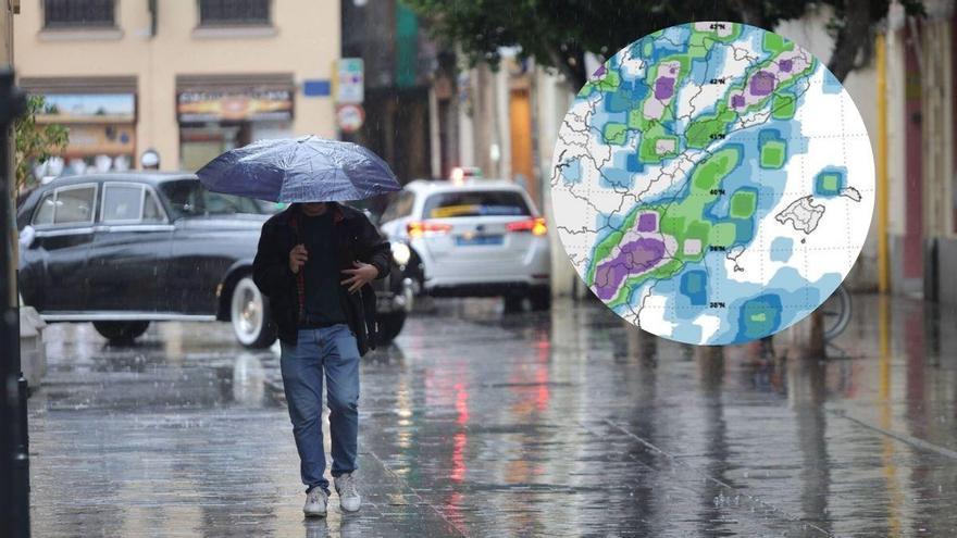Tormenta en Alzira