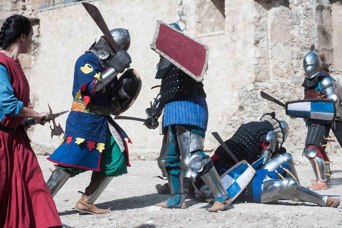Combate medieval en Villena