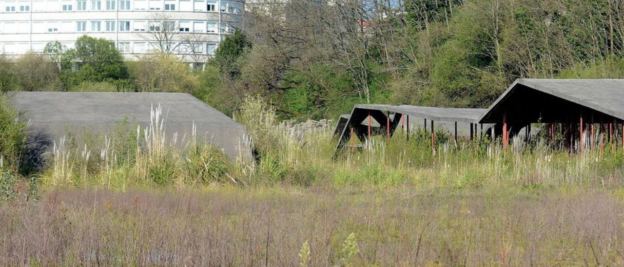 Terreno en el que se proyecta el pabellón deportivo de A Parda. |  // R.V.