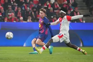 Champions | Slavia Praga - Barcelona, en imágenes