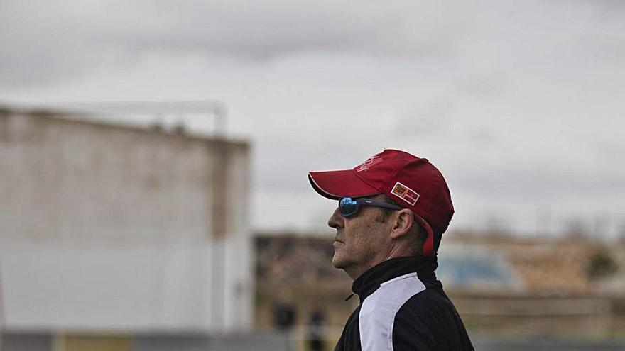 Félix Domínguez, durante un partido | E. F.