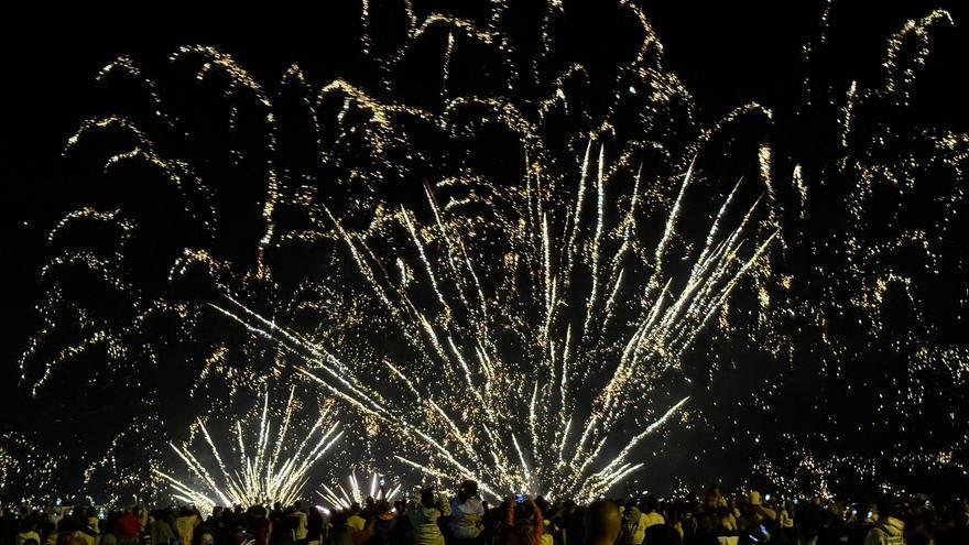 Telde anuncia la fecha de los fuegos artificiales de Melenara