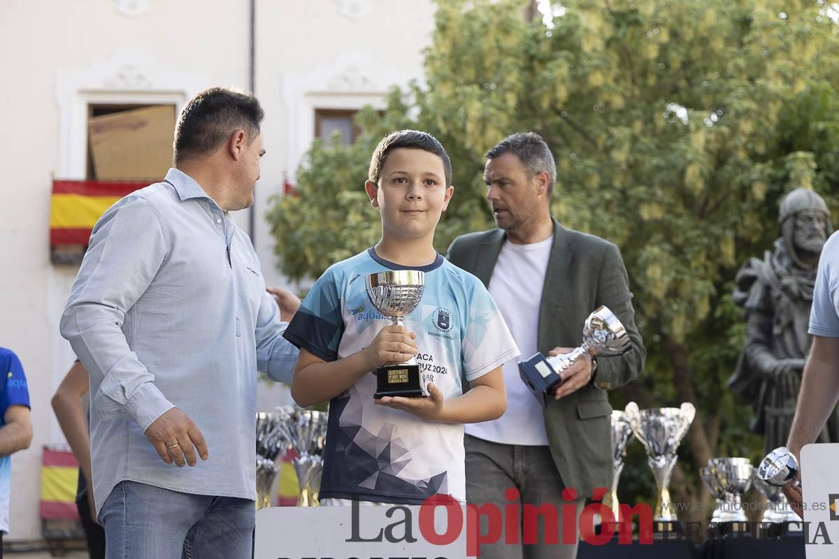 Clausura de las Escuelas Municipales Deportivas de Caravaca