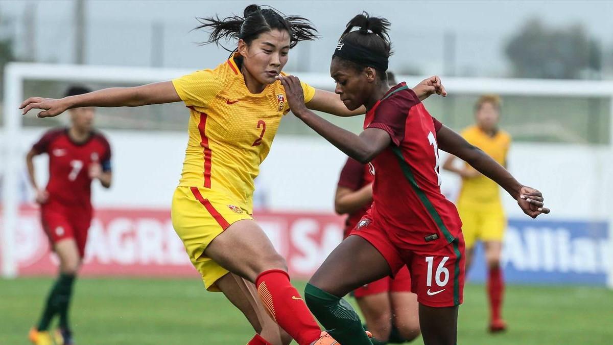 El fútbol femenino crece año tras año en Portugal