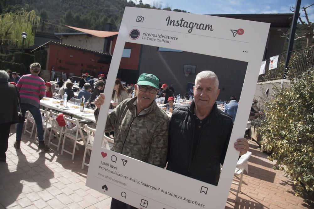 Les imatges de la calçotada popular del Regió 7