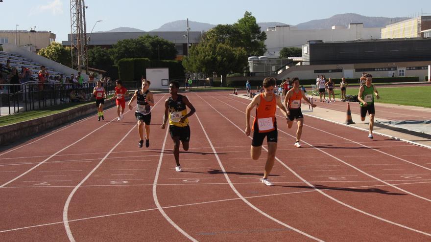 Final del 400 masculino del Campeonato de Baleares sub-20