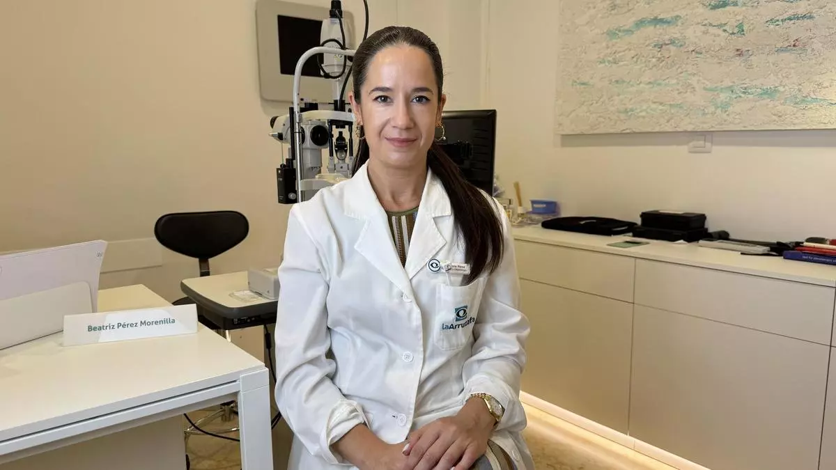Beatriz Pérez Morenilla, especialista del Hospital Arruzafa: "Nueve de cada diez casos de obstrucción de la vía lagrimal del bebé suelen sanar de forma espontánea"