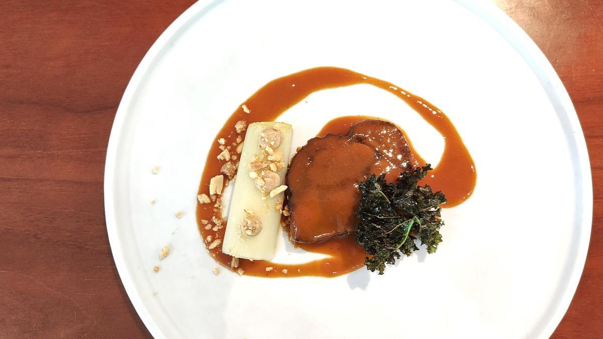 La lengua de ternera con curri massaman de Hiu.