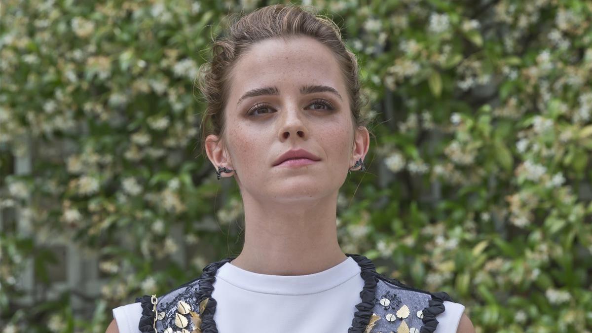 La actriz Emma Watson, el pasado 22 de junio, en París.