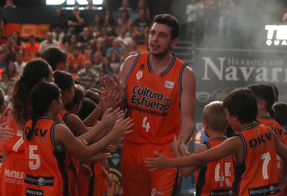 Así fue la presentación del Valencia Basket