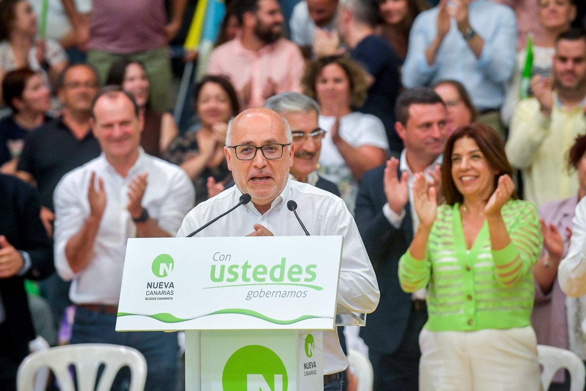 Presentación de candidaturas de Nuevas Canarias a las elecciones del 28M