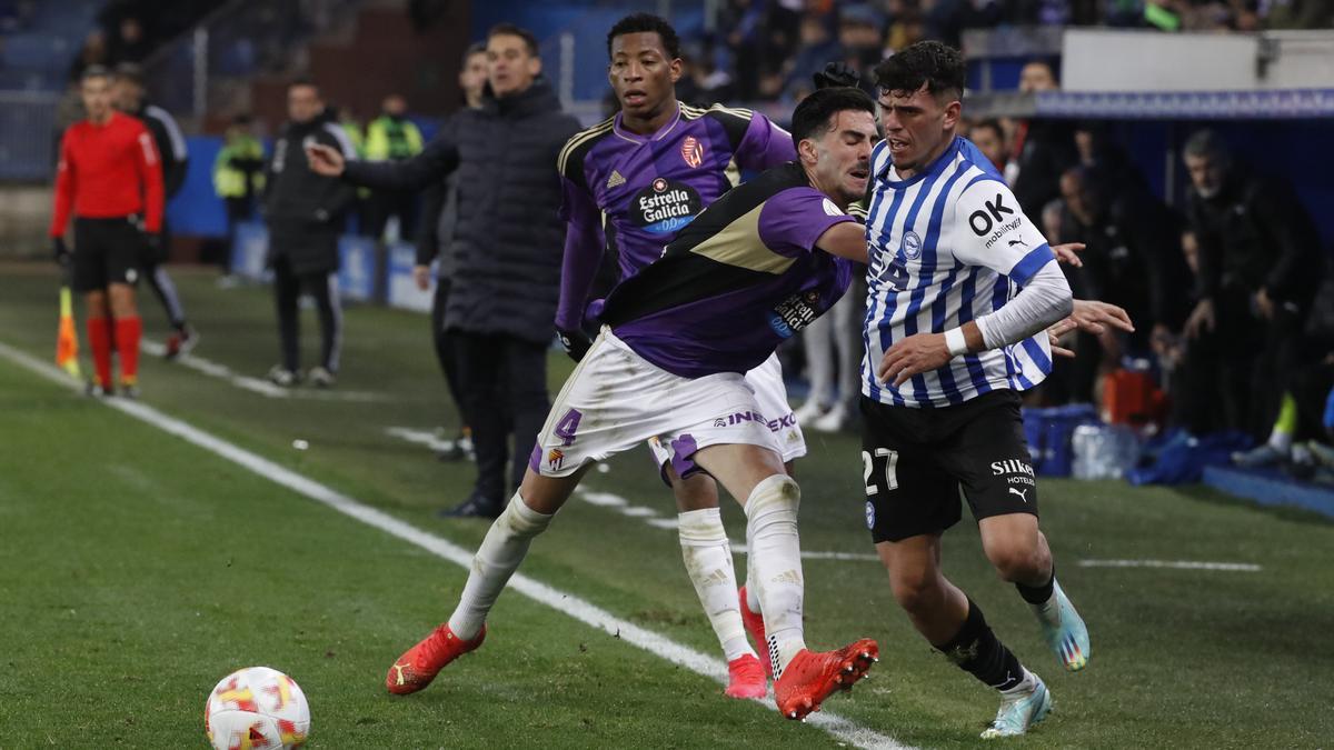 El Deportivo Alavés sigue adelante en la Copa del Rey a costa del Real Valladolid