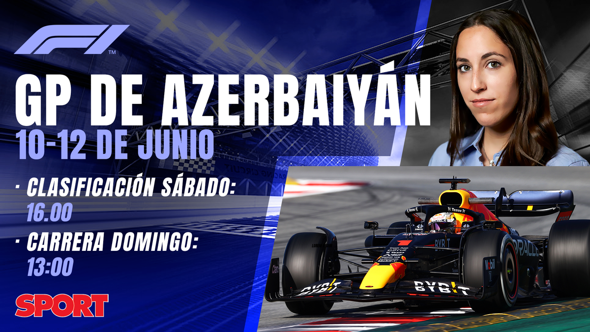 F1 GP Azerbaiyán 2022: horario y dónde ver el Gran Premio por TV
