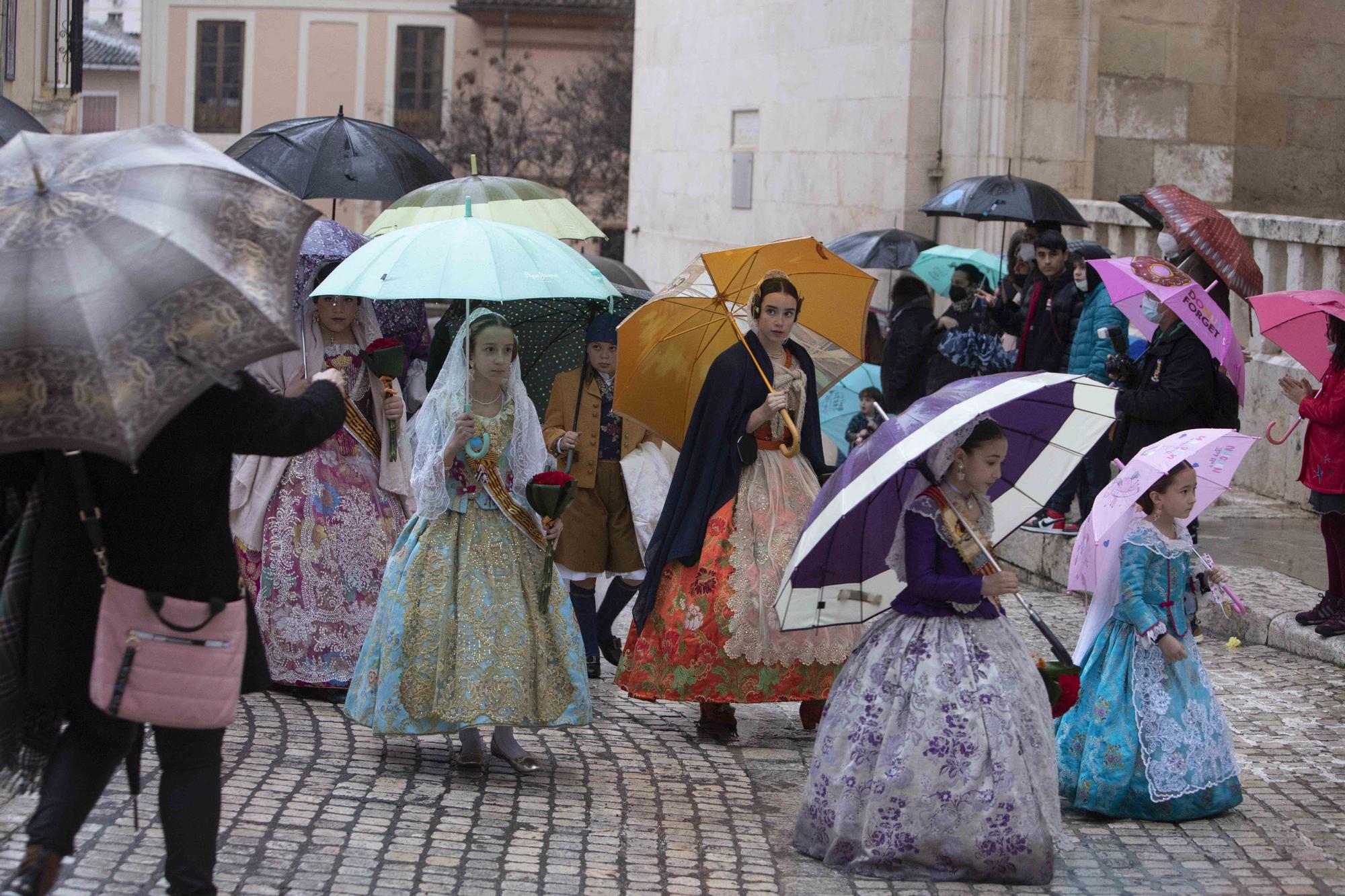 Una Ofrenda pasada por agua en Xàtiva