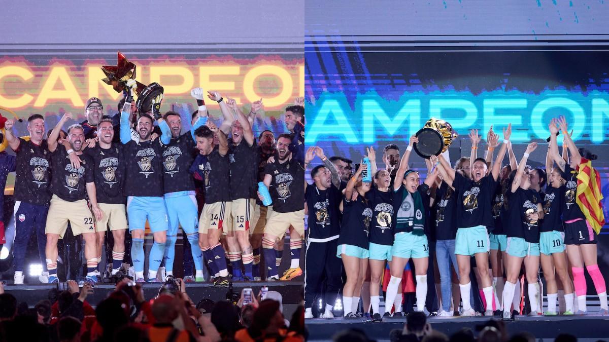 Jijantes y Las Troncas, campeones de la Kings y Queens League