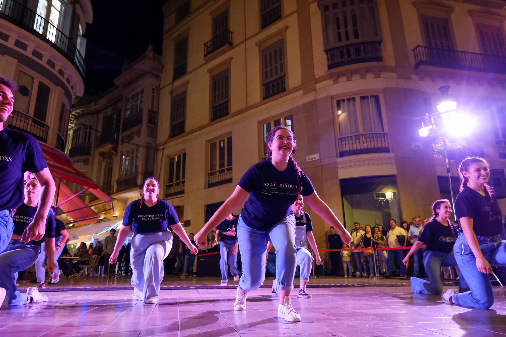 Málaga vive una nueva edición de La Noche en Blanco