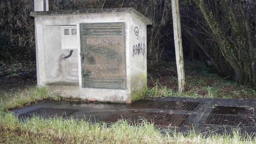 Estación de bombeo de O Pozo. // Santos Álvarez