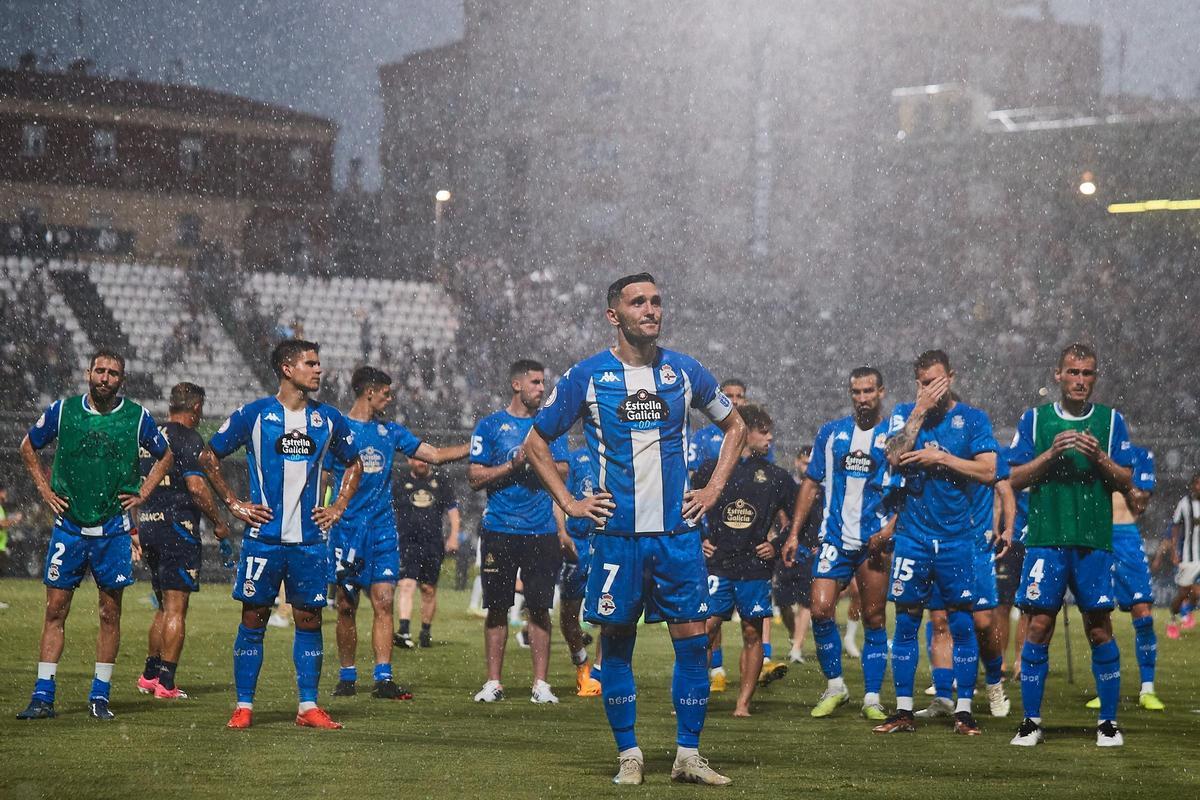 Celebración del ascenso a Segunda División en 2024.