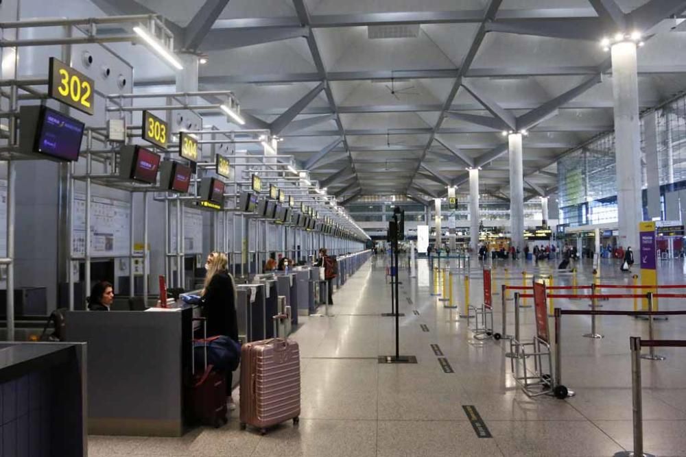 El Aeropuerto de Málaga en Estado de Alarma