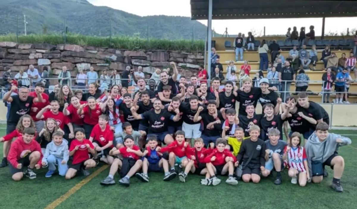 El Bonmatí, campió del grup 4 de Quarta Catalana.