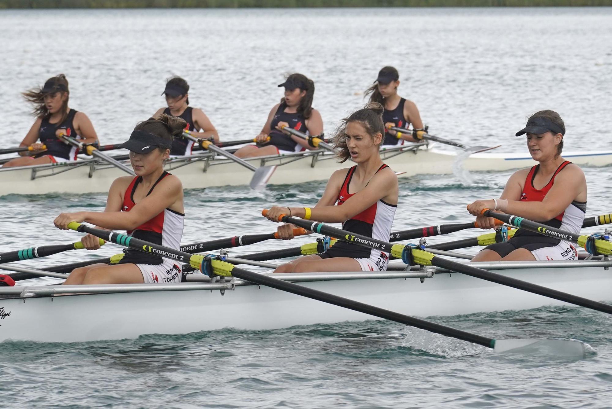 Campionat d'Espanya de rem olímpic a l'Estany de Banyoles