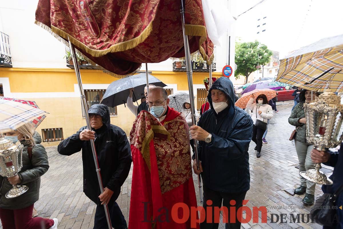 Cruz de impedidos en las Fiestas de Caravaca