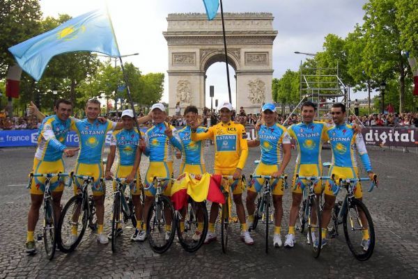 Contador, campeón del Tour de Francia