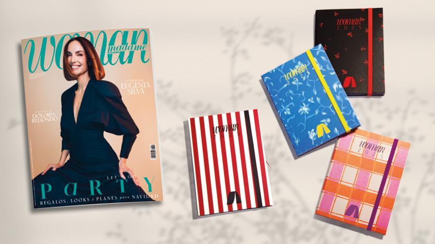 La AGENDA 2025 de Woman, en colaboración con la firma de moda AMLUL, de regalo con el número de diciembre de la revista