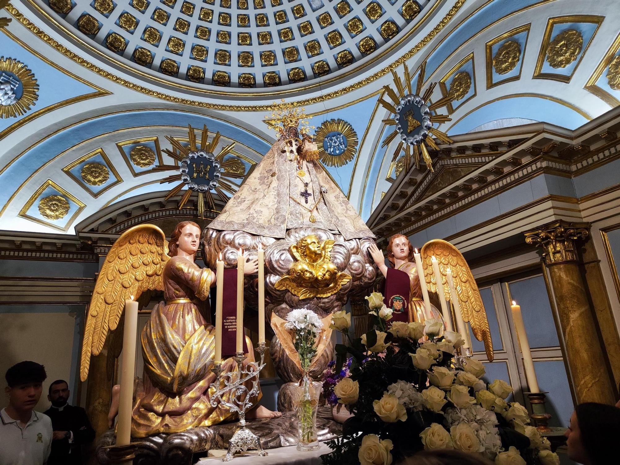 Romería desde el Colegio Santo Domingo de Orihuela al Santuario de Nuestra Señora de Monserrate