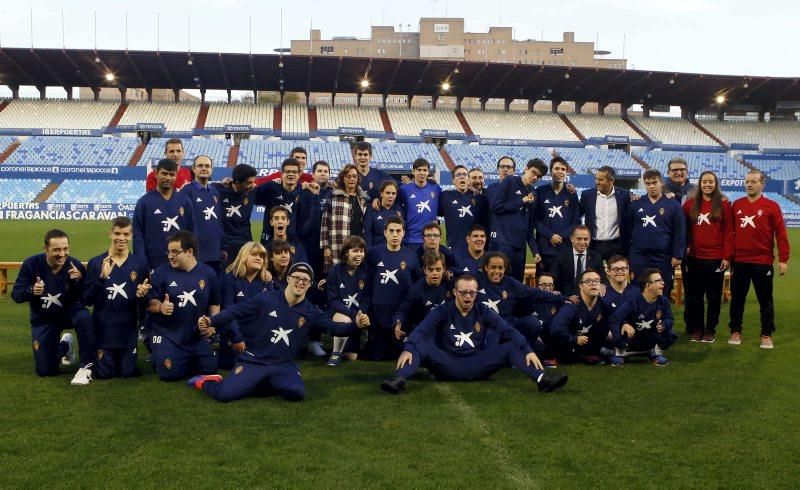 Presentación del Real Zaragoza en LaLiga Genuine