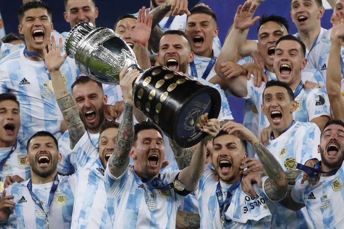 Argentina ganó a Brasil en la final de la Copa América 2021 en el estadio de Maracaná