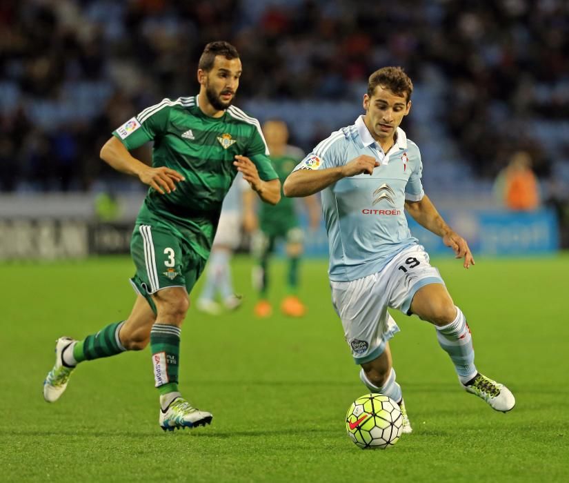 Un gol de Pablo Hernández le vale al Celta para firmar las tablas ante los verdiblancos, que se habían adelantado por medio de N''Diaye