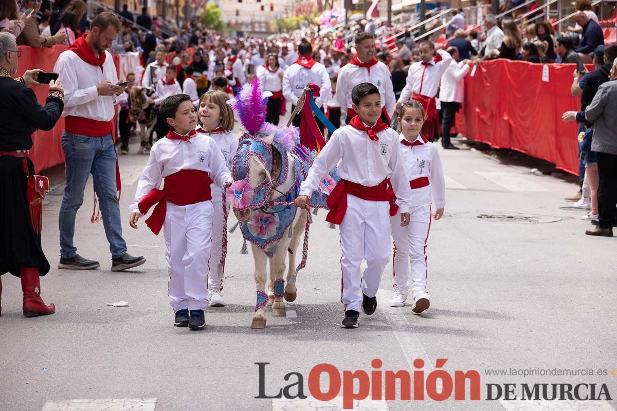 Desfile infantil en las Fiestas de Caravaca (Bando Caballos del Vino)