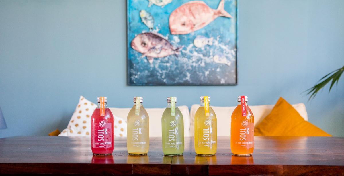 Bebidas de Soul K, la marca de kombucha de producción ecológica de la Corporación Hijos de Rivera.