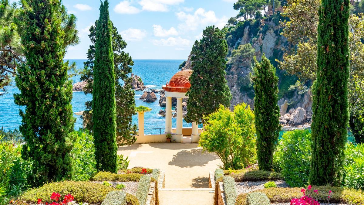 Costa Brava, jardin botánico, Mar i Murtra