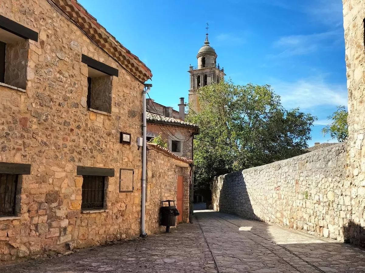 Calle medieval de la ciudad de Medinaceli.