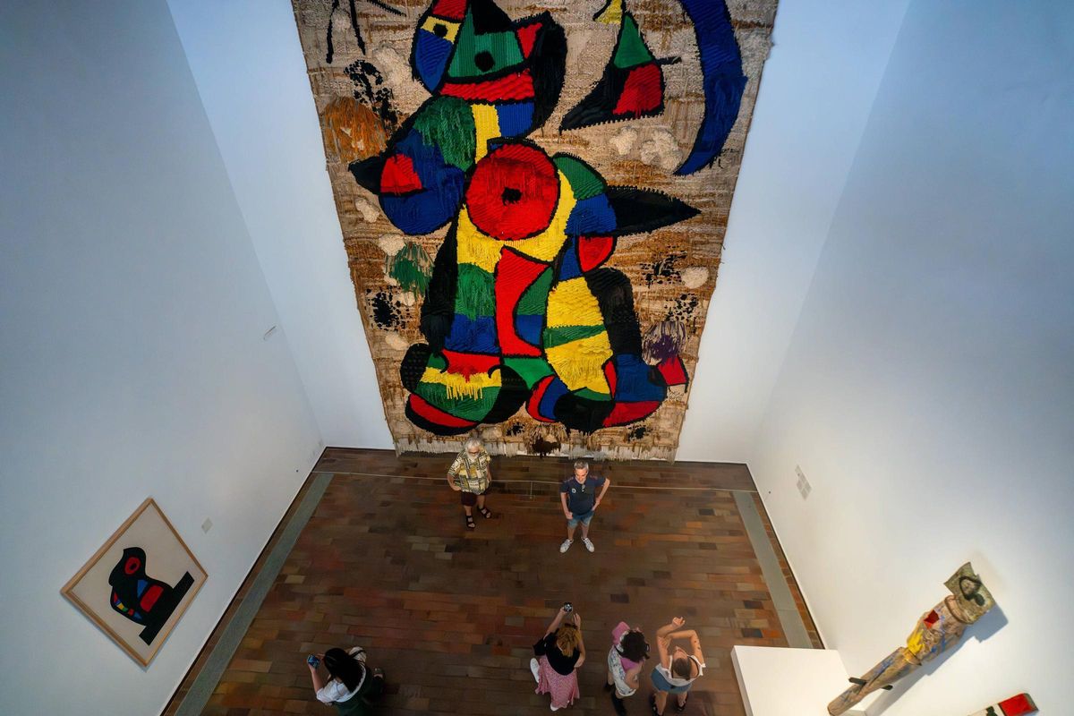 La Fundació Miró abre sus puertas en la fiesta de su 50º aniversario