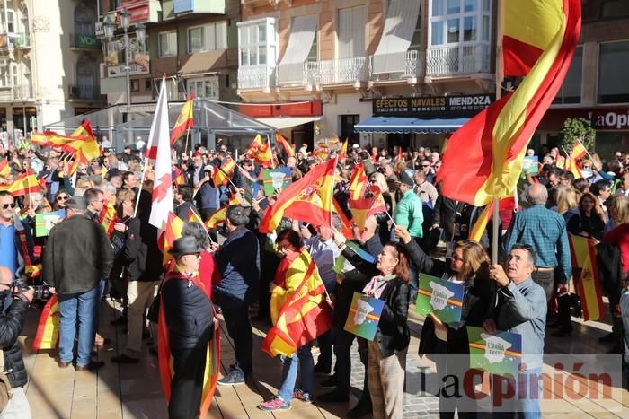 Concentración 'España existe' en Cartagena